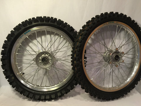 NEW YAMAHA OEM YZ250F WHEEL SET SILVER